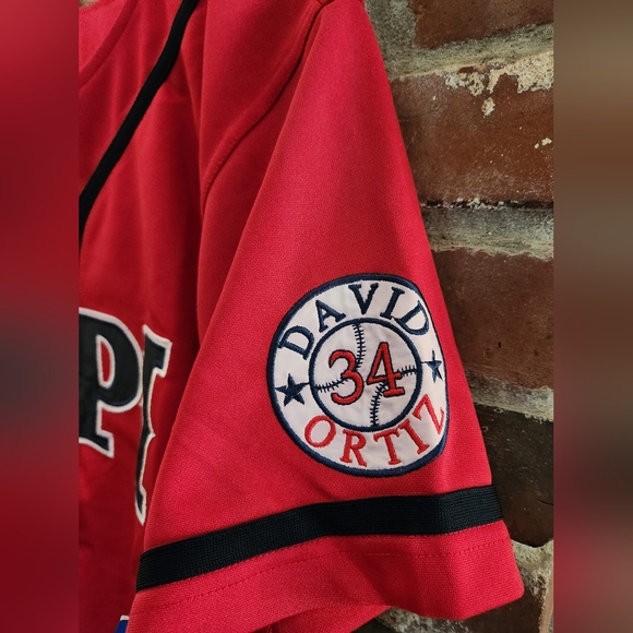 🔥NWT RARE Authentic Vintage DAVID ORTIZ "PAPI" Jersey - Picture 9 of 16